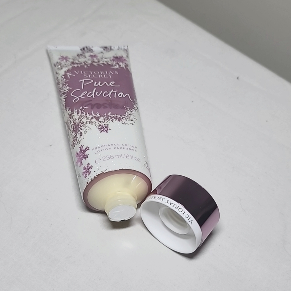 Victoria Secret NEW SEALED Full Size Pure Seduction Frosted Lotion - Picture 3 of 5